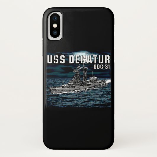 誘導ミサイル駆逐艦デカトル Case-Mate iPhoneケース (裏面)