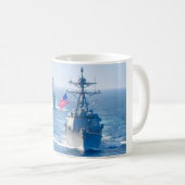 誘導ミサイル駆逐艦 – DDG-102 Mug コーヒーマグカップ (正面右)
