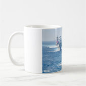 誘導ミサイル駆逐艦 – DDG-102 Mug コーヒーマグカップ (左)