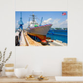 誘導ミサイル駆逐艦 – DDG-109 ポスター (キッチン)