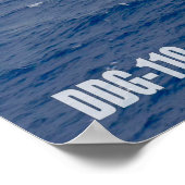 誘導ミサイル駆逐艦 – DDG-110 ポスター (角)