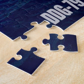 誘導ミサイル駆逐艦 – DDG-79 （20x30インチ） ジグソーパズル (側面)