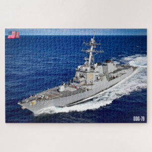 誘導ミサイル駆逐艦 – DDG-79 (20x30インチ) ジグソーパズル