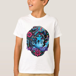 誘導光:自閉症意識のパズル Tシャツ