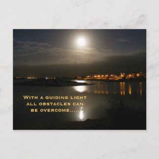 誘導灯で障害物を… ポストカード