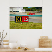 誘導路及び滑走路終端 ポスター (キッチン)