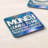 誘引金表示法引用文富 コースター (左側)