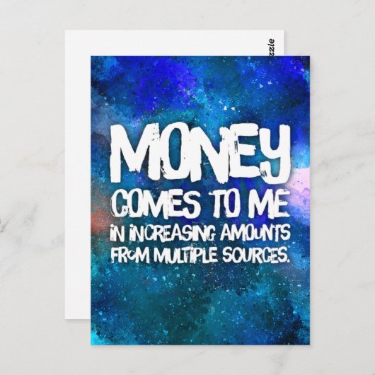 誘引金表示法引用文 ポストカード (正面/裏面)