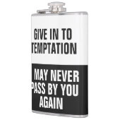 誘惑おもしろい的カスタムモノグラムフラスコ フラスク (左)