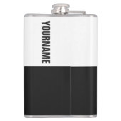 誘惑おもしろい的カスタムモノグラムフラスコ フラスク (裏面)