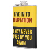 誘惑おもしろい的カスタムモノグラムフラスコ フラスク (左)