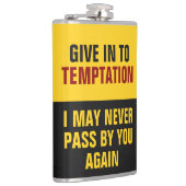 誘惑おもしろい的カスタムモノグラムフラスコ フラスク (右)