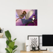 誘惑されたプリント ポスター (ホームオフィス)