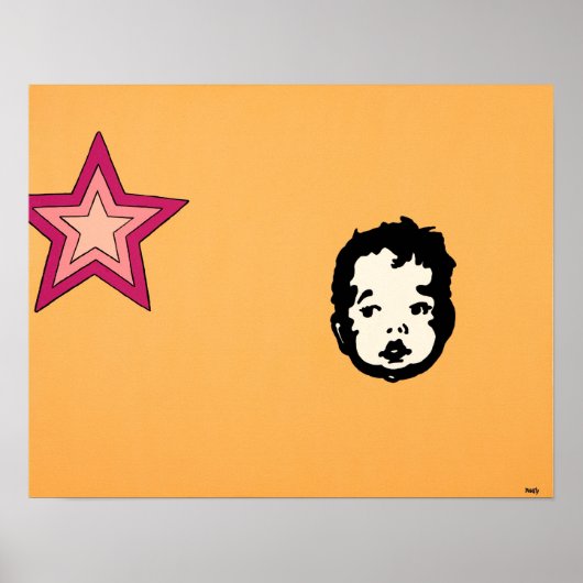 「誘惑された」プリント ポスター (正面)