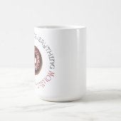 誘惑には勝てない コーヒーマグカップ (中央)