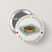 誘惑に勝てぬ 缶バッジ (正面&裏面)