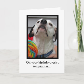 誘惑に耐える カード