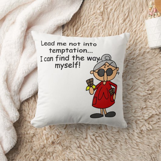 誘惑に駆られないように導く クッション (ブランケット)