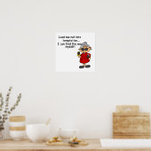 誘惑に駆られないように導く ポスター (キッチン)