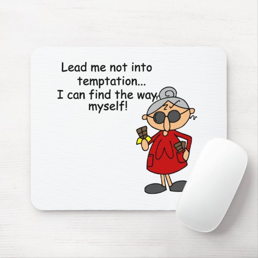 誘惑に駆られないように導く マウスパッド (マウス)