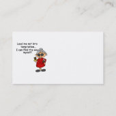 誘惑に駆られないように導く 名刺 (裏面)