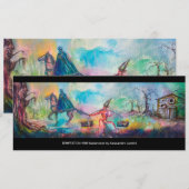 誘惑のダークナイトと悪魔の宝 招待状 (正面/裏面)