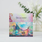 誘惑のダークナイトと悪魔の宝、青 招待状 (スタンド正面)