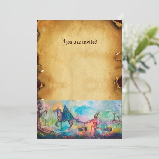 誘惑のダークナイト、悪魔の宝の羊飼い 招待状 (スタンド正面)