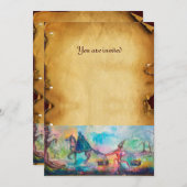 誘惑のダークナイト、悪魔の宝の羊飼い 招待状 (正面/裏面)