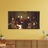 誘惑の結果， 1824 キャンバスプリント (インサイチュ (リビング))