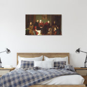 誘惑の結果， 1824 キャンバスプリント (インサイチュ (寝室))