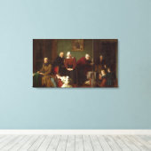 誘惑の結果， 1824 キャンバスプリント (インサイチュ (ウッドフロア))