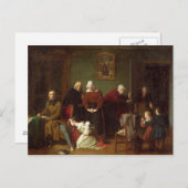 誘惑の結果, 1824 ポストカード (正面/裏面)