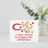 誘惑を呼び起こすアクションを起こすポストカード ポストカード (スタンド正面)