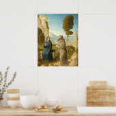 誘惑キリスト、フアン・デ・フランデスファインアートポスター ポスター (キッチン)