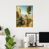 誘惑キリスト、フアン・デ・フランデスファインアートポスター ポスター (ホームオフィス)