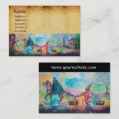 誘惑ダークナイトと悪魔の羊飼い 名刺 (正面/裏面)