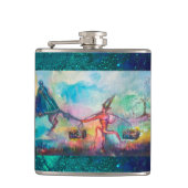 誘惑ダークナイトデビルズトレジャー，ブルーレッド フラスク (正面)