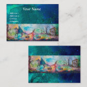 誘惑ダークナイト，悪魔の宝，ナイトブルー 名刺 (正面/裏面)