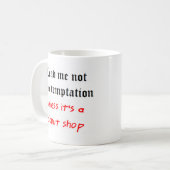 誘惑ドーナツ店 コーヒーマグカップ (正面左)