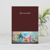 誘惑モモグラム宝石イエロー 招待状 (スタンド正面)