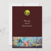 誘惑モモグラム宝石イエロー 招待状 (裏面)