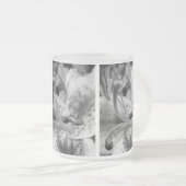 誘惑ユリ フロストグラスマグカップ (正面右)