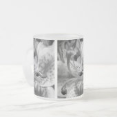 誘惑ユリ フロストグラスマグカップ (正面左)