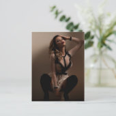 誘惑的な写真 ポストカード (スタンド正面)