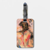 誘惑的な女性 – 抽象芸術女性体絵を描ズAr ラゲッジタグ (裏面縦)