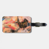 誘惑的な女性 – 抽象芸術女性体絵を描ズAr ラゲッジタグ (裏面横)