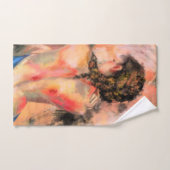 誘惑的な女性 – 抽象芸術女性体絵画ズアート バスタオルセット (ハンドタオル)