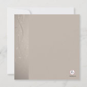 誘惑的な花嫁-ブライダルシャワーの招待状 招待状 (裏面)