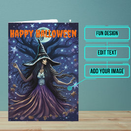 誘惑的な魔女ハロウィーン カード
